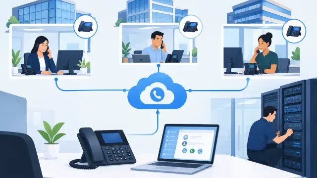 Multi Office VoIP Conversion Example That Works