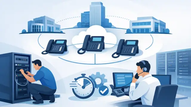 Multi Site Phone Consolidation That Reduces Downtime