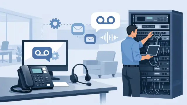 How to Configure Panasonic Voicemail at Work