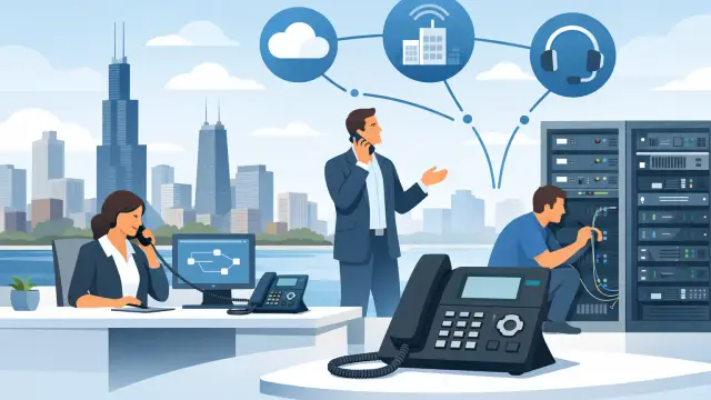 Chicago Office Phone Systems That Keep Work Moving