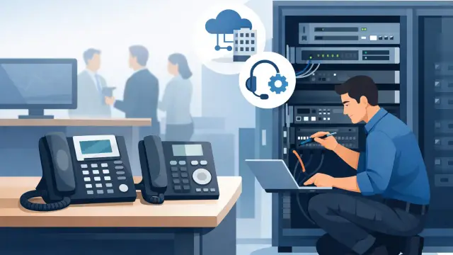 Panasonic PBX Repair Example for Business